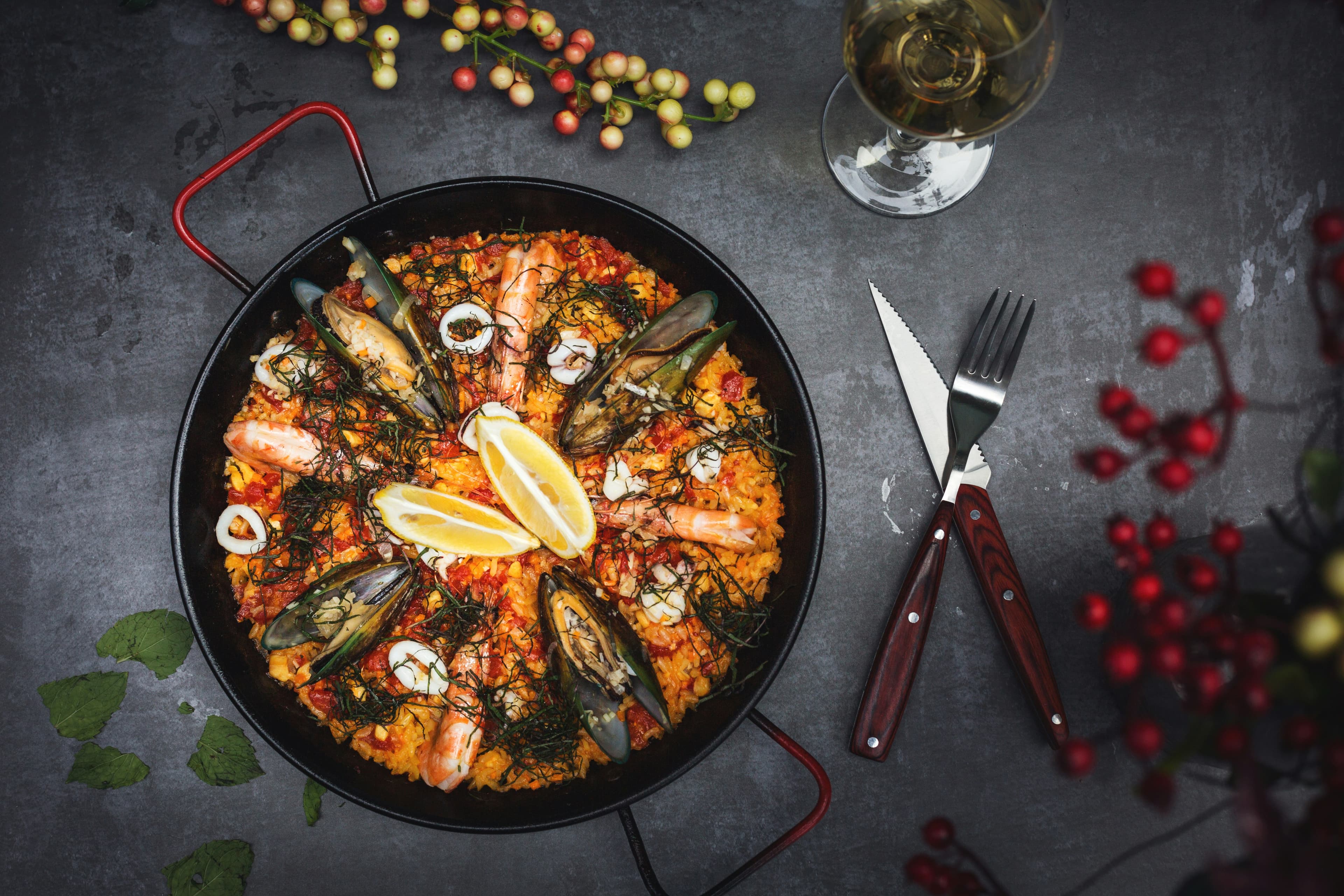 Fresh Seafood Paella